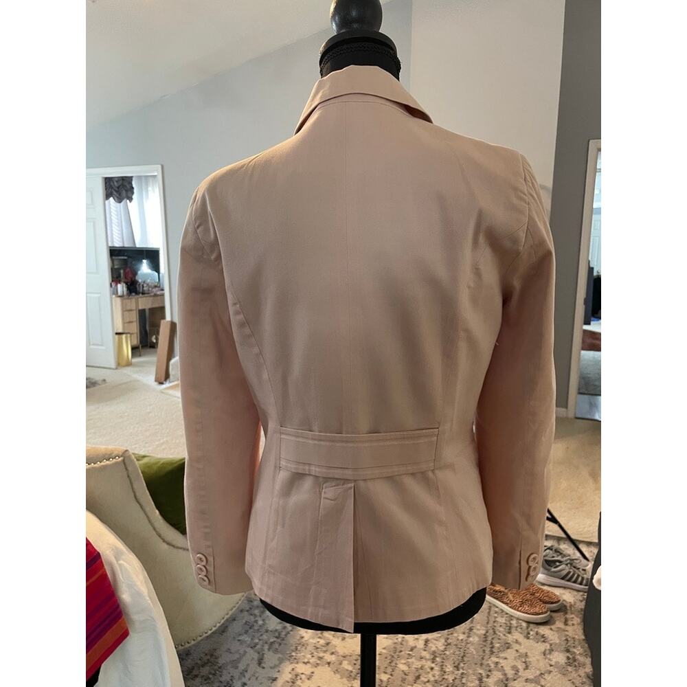 Ero Moda Apricot Blush Tailored Blazer 38 Coquette Old Money - Picture 5 of 5